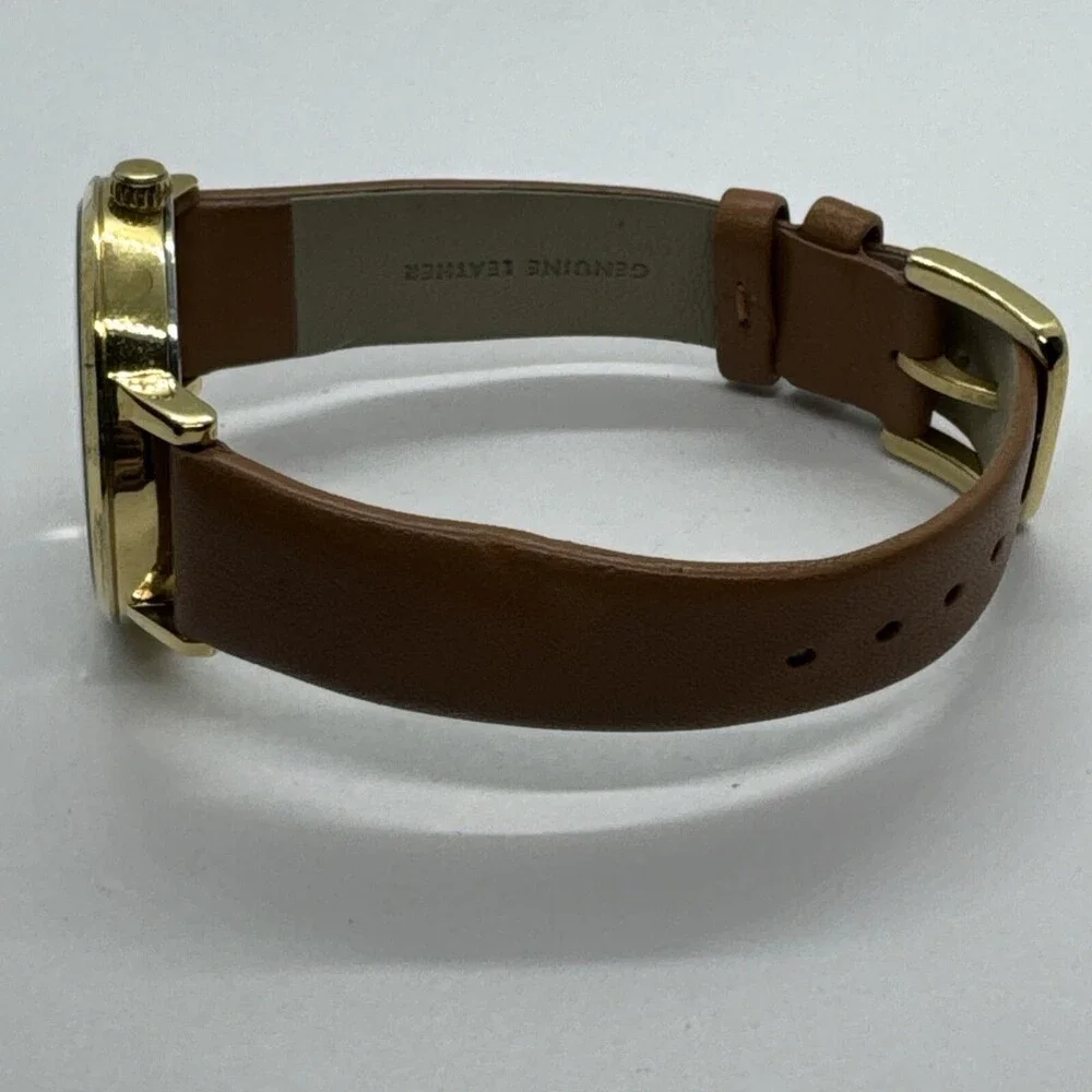 Kate Spade New York 0783 Women's Brown Leather Analog Dial Quartz Watch AEA424
